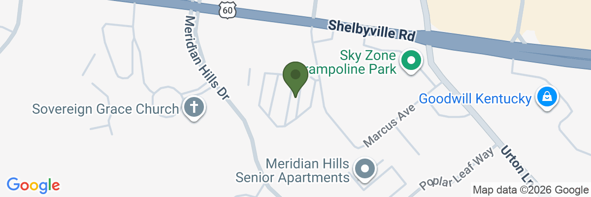 Map showing facility locations