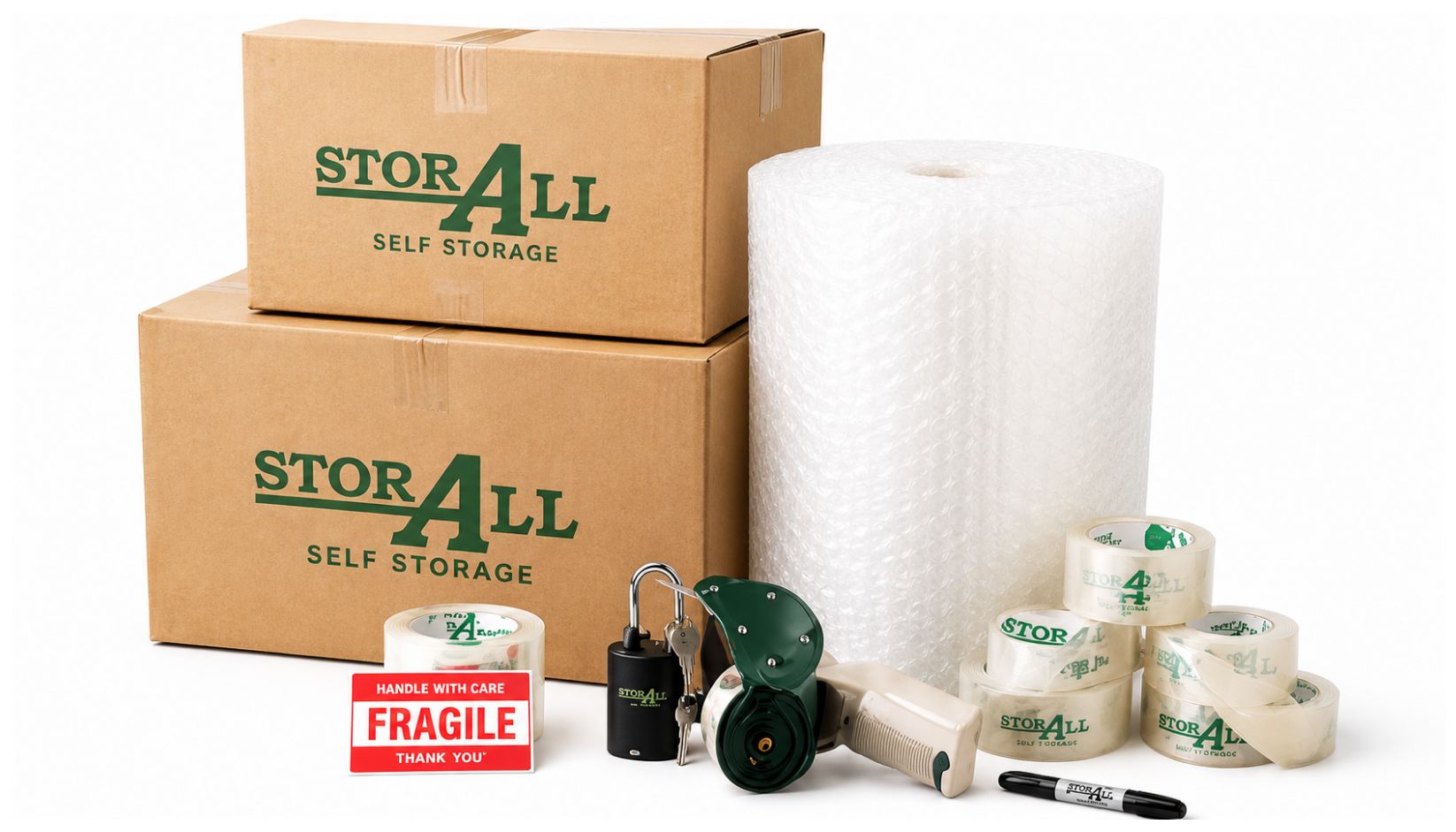 Stor-All packing supplies